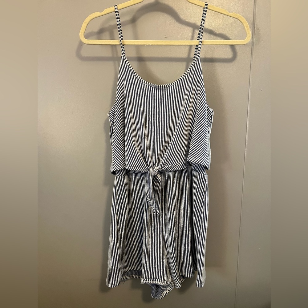 Layered romper